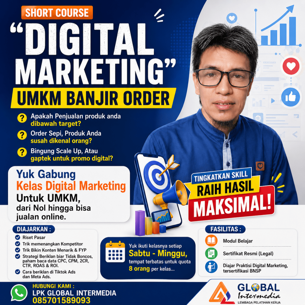 KURSUS DIGITAL MARKETING SEMARANG Kursus Digital Marketing Semarang