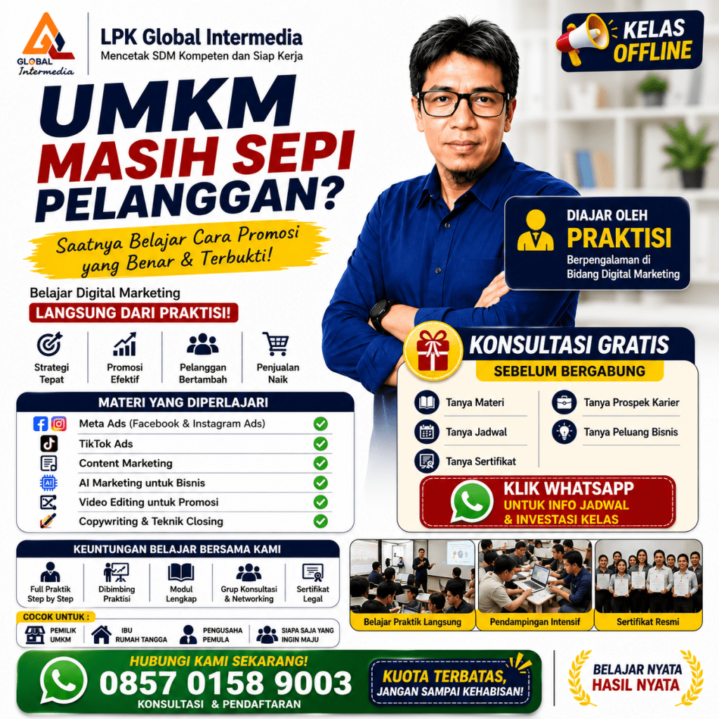 KURSUS DIGITAL MARKETING SEMARANG Kursus Digital Marketing Semarang