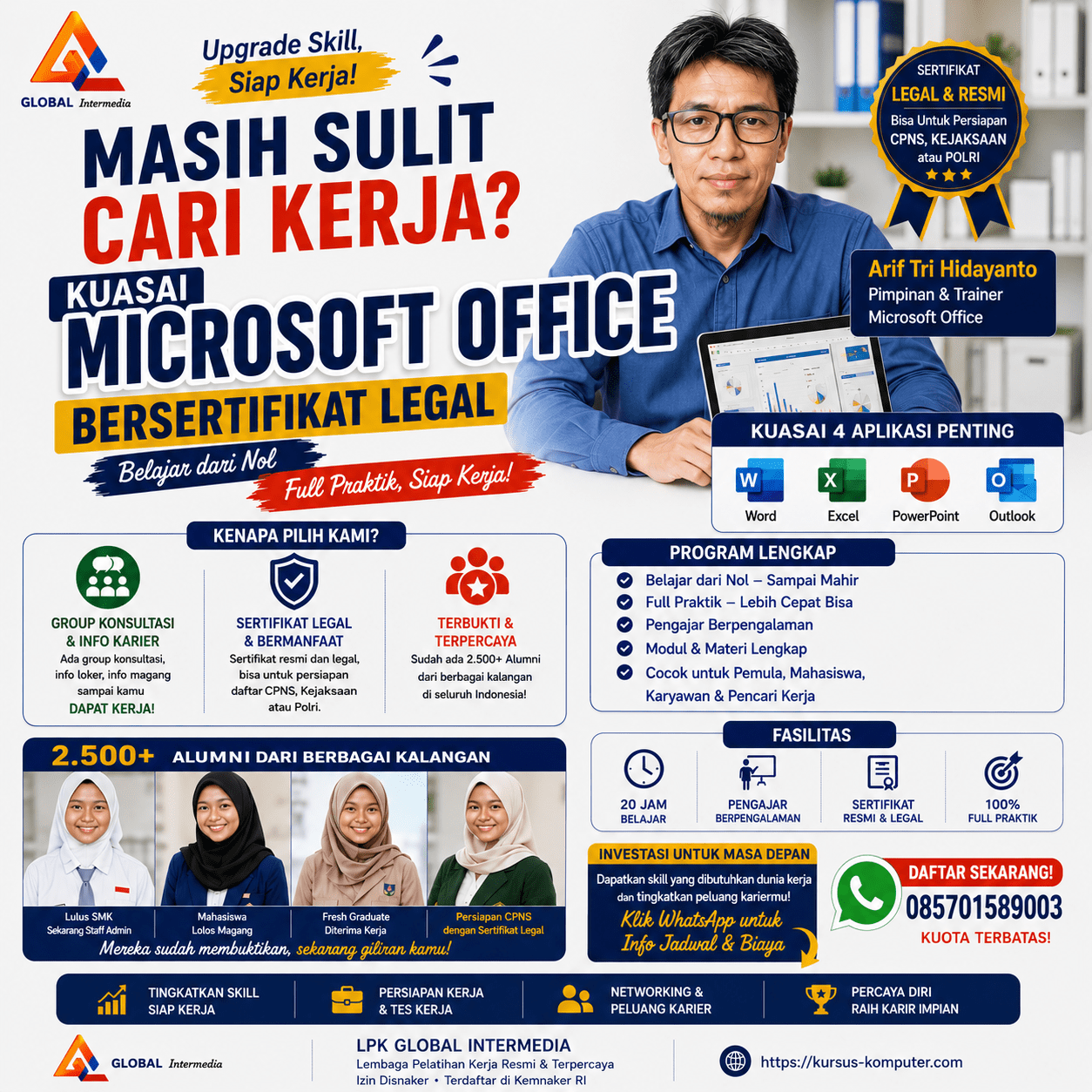Kursus Microsoft Office Semarang